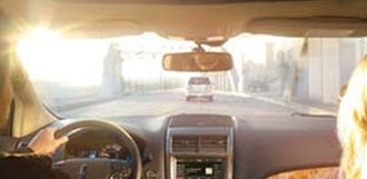 Lincoln car dashboard