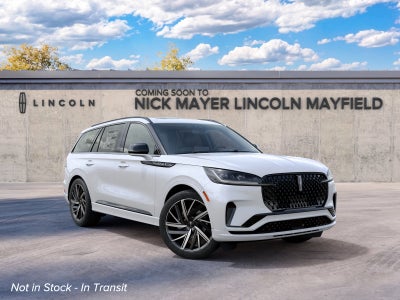 2027 Lincoln Aviator Black Label™