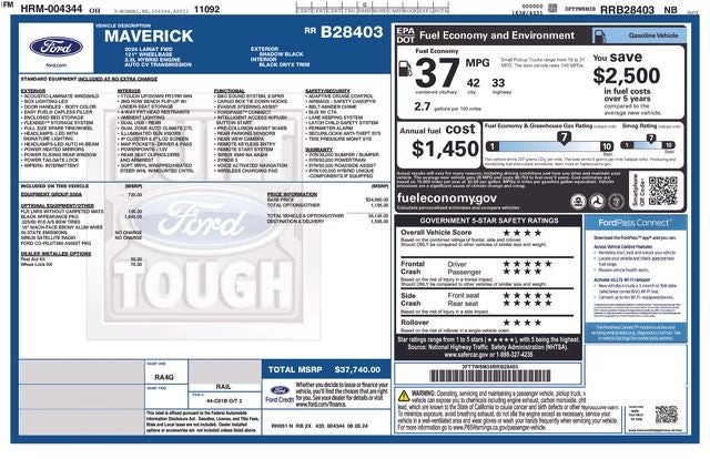 2024 Ford Maverick Lariat