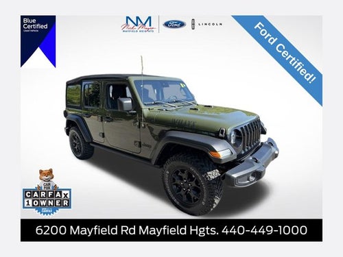 2022 Jeep Wrangler Unlimited Willys