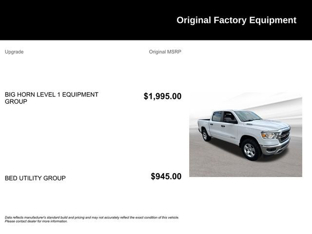 2023 RAM 1500 Big Horn/Lone Star