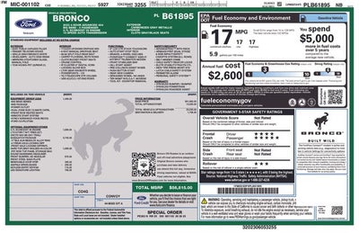 2023 Ford Bronco Base