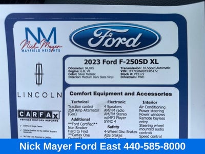 2023 Ford F-250SD XL