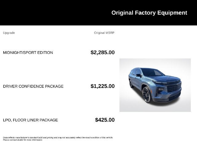 2026 Chevrolet Traverse LT 1LT