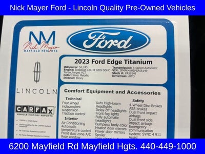 2023 Ford Edge Titanium