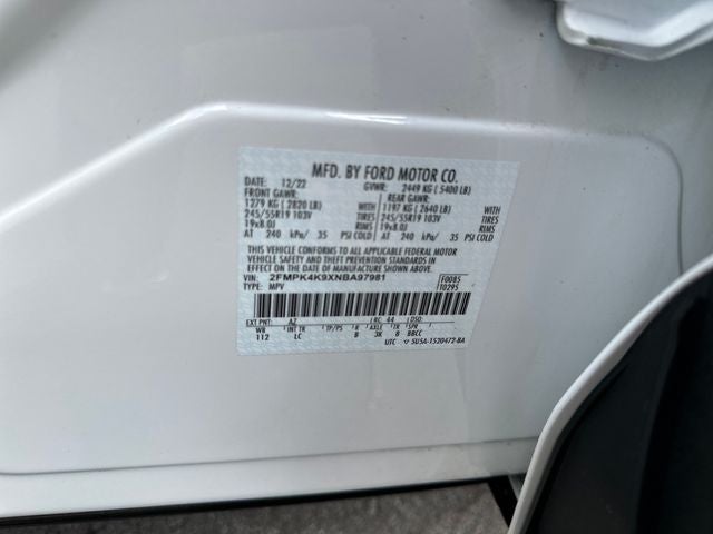 2022 Ford Edge Titanium