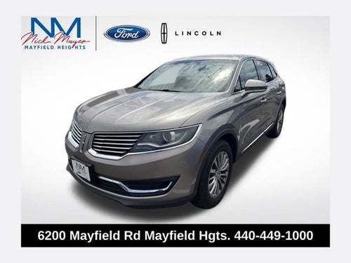 2018 Lincoln MKX Select