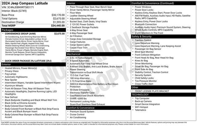 2024 Jeep Compass Latitude