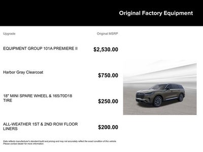 2026 Lincoln Aviator Premiere