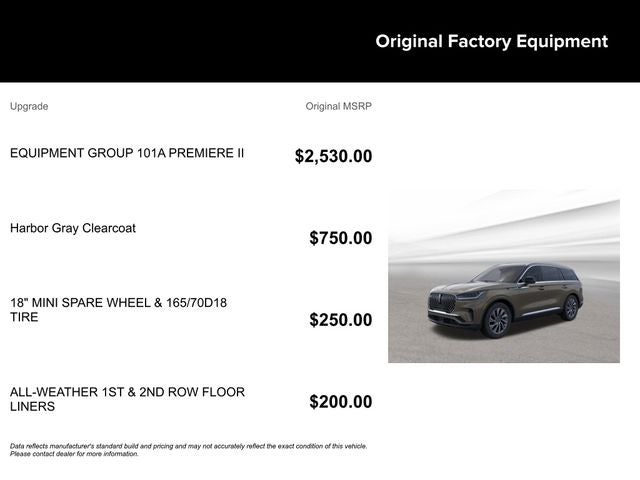 2026 Lincoln Aviator Premiere