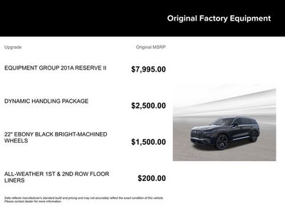 2026 Lincoln Aviator Reserve