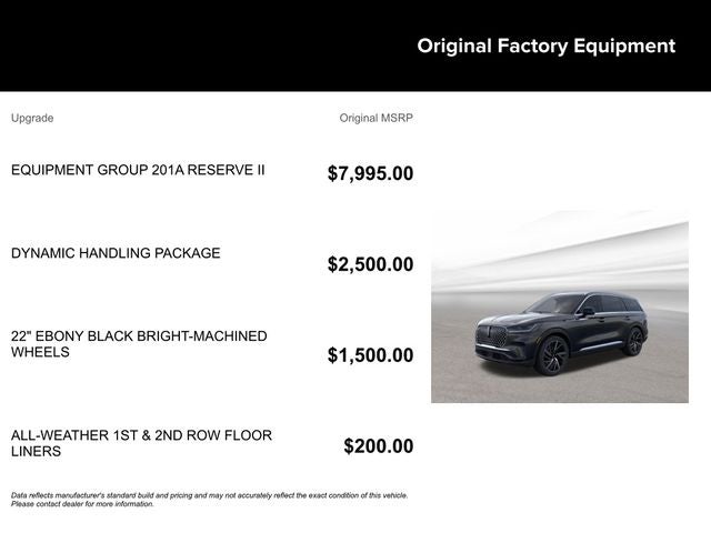 2026 Lincoln Aviator Reserve