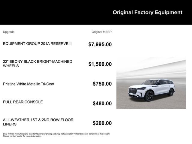 2026 Lincoln Aviator Reserve