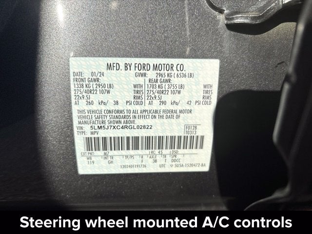 2024 Lincoln Aviator Reserve Premium