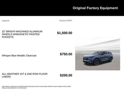 2026 Lincoln Aviator Reserve Premium