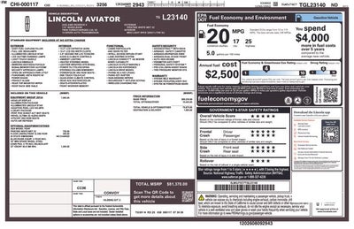2026 Lincoln Aviator Reserve Premium