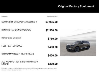 2026 Lincoln Aviator Reserve
