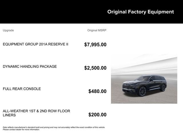 2026 Lincoln Aviator Reserve