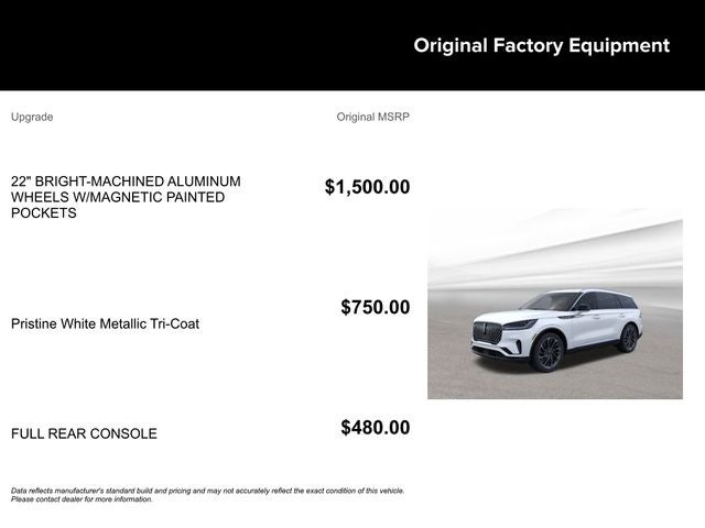2026 Lincoln Aviator Reserve