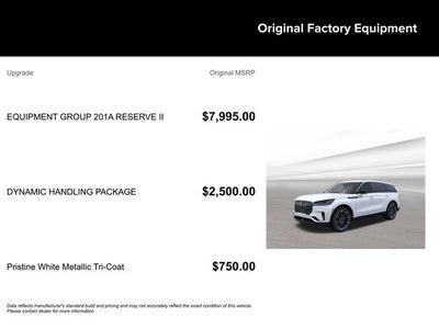 2026 Lincoln Aviator Reserve