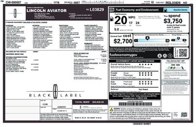 2024 Lincoln Aviator Black Label Premium