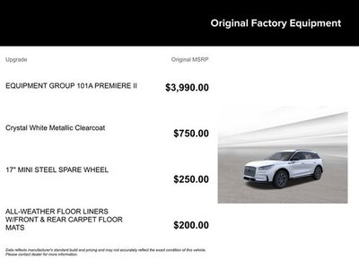 2026 Lincoln Corsair Premiere