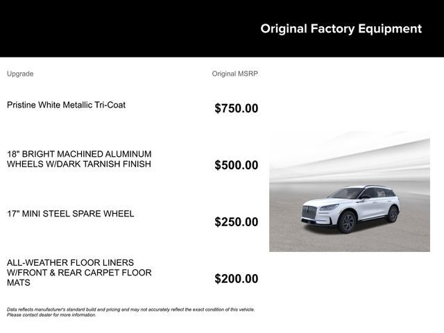 2026 Lincoln Corsair Premiere