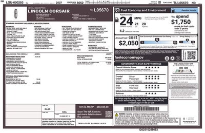 2026 Lincoln Corsair Reserve