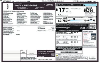 2027 Lincoln Navigator Reserve