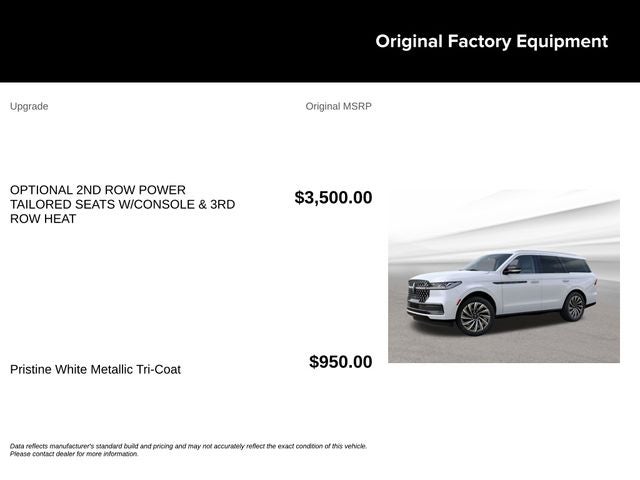 2027 Lincoln Navigator Black Label IN-TRANSIT