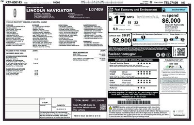 2026 Lincoln Navigator L Reserve