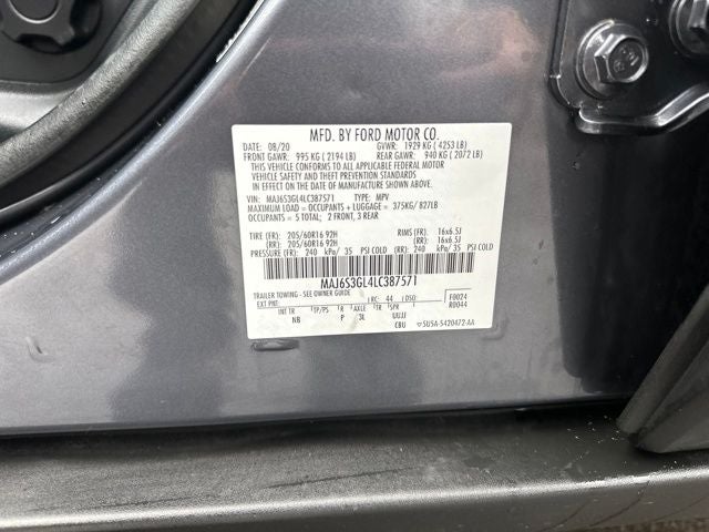 2020 Ford EcoSport SE