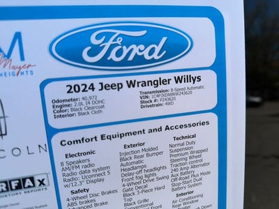2024 Jeep Wrangler Willys