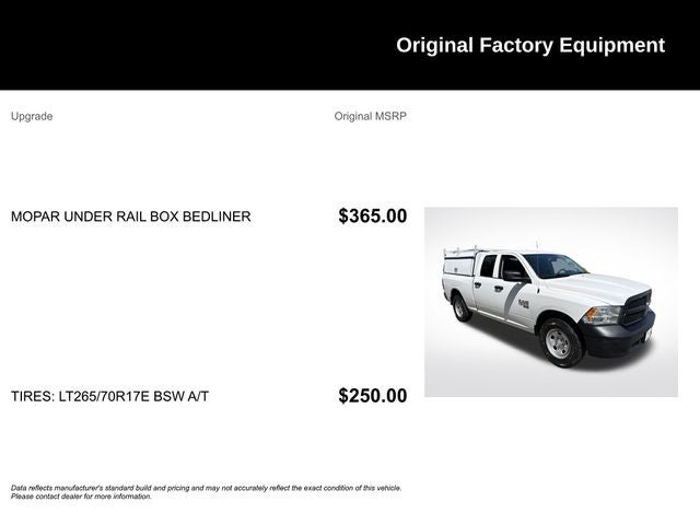 2022 RAM 1500 Classic Tradesman