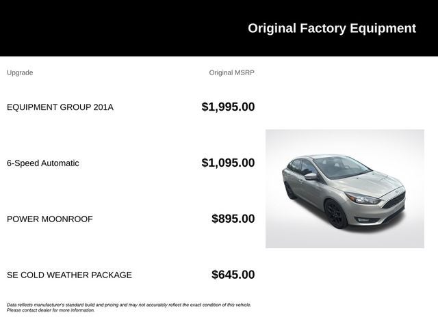 2016 Ford Focus SE