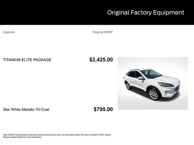 2022 Ford Escape Titanium