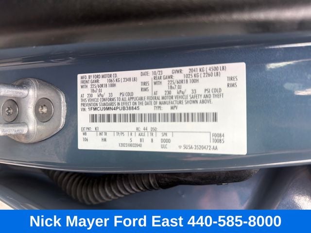 2023 Ford Escape ST-Line