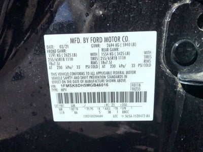 2021 Ford Explorer XLT