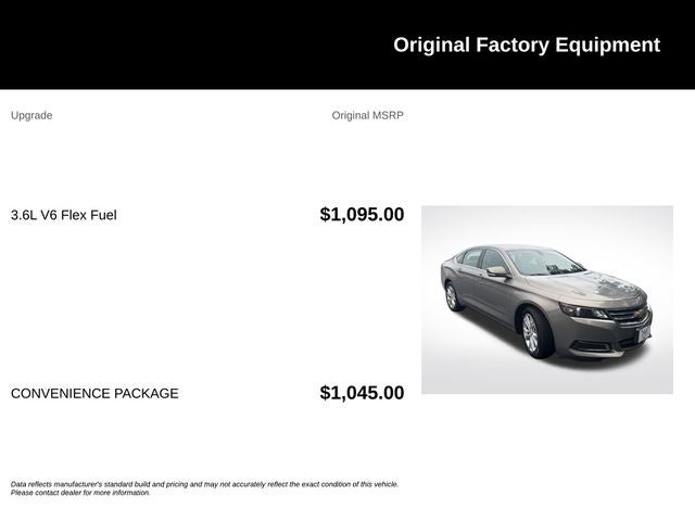 2017 Chevrolet Impala LT 1LT