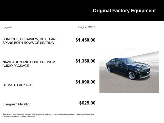 2020 Cadillac CT5 Premium Luxury