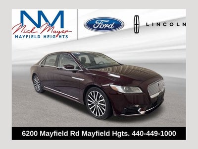 2017 Lincoln Continental Select