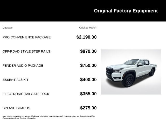 2025 Nissan Frontier PRO-4X