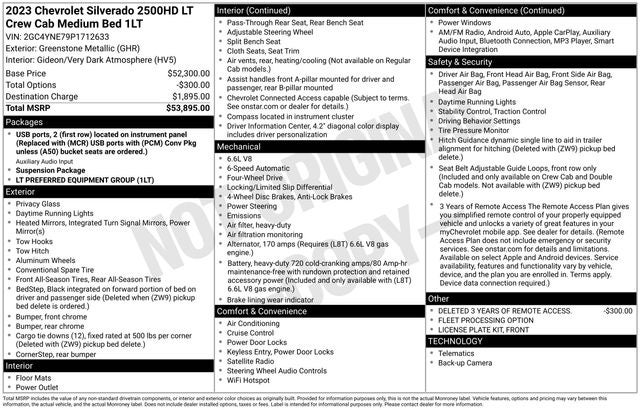 2023 Chevrolet Silverado 2500HD LT