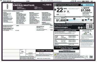 2022 Lincoln Nautilus Reserve