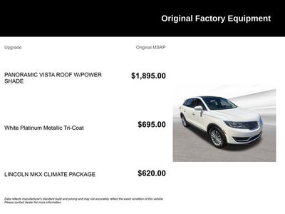 2017 Lincoln MKX Select