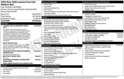 2022 RAM 3500 Laramie