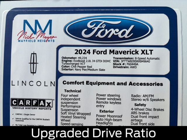 2024 Ford Maverick XLT