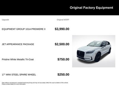 2026 Lincoln Corsair Premiere