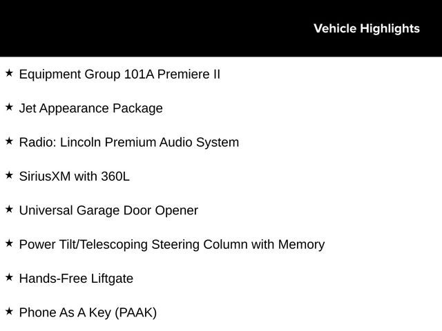 2026 Lincoln Corsair Premiere