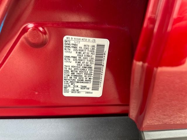 2017 Nissan Rogue SV